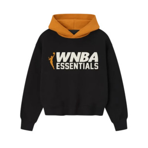 Fear of God Essentials Women's WNBA Classic Hoodie Vintage Black/Orange