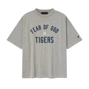 Fear of God Essentials Tigers 90s Tee Concrete Heather