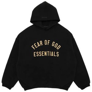 Fear of God Essentials Fleece II Hoodie Black