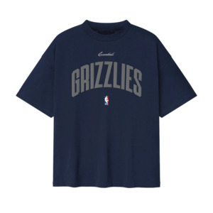 Fear of God Essentials Memphis Grizzlies 90s Fit Tee Midnight Navy