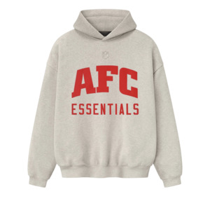 Fear of God Essentials American Sport Hoodie Heather Stone