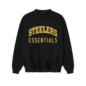 Fear of God Essentials Steelers Sport Crewneck Black