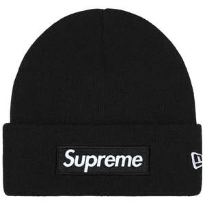 Supreme New Era Box Logo Beanie (FW25) Black