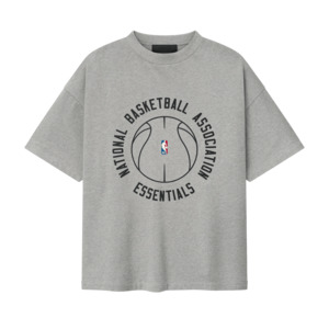 Fear Of God Essentials NBA X Barkley Hendricks 90S Tee Concrete Heather