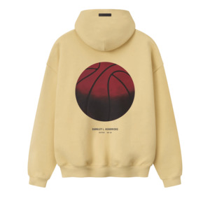 Fear Of God Essentials Warriors X Barkley Hendricks 90s Hoodie Italian Straw