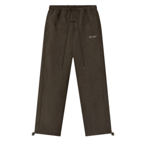 Fear Of God Essentials Suede Fleece Signature Relaxed Pant Brown
