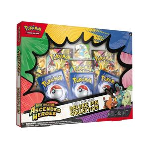 2026 Pokémon Mega Evolution Ascended Heroes Deluxe Pin Collection Box