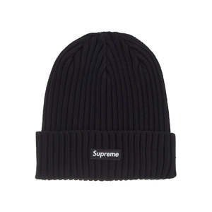 Headwear: Supreme Overdyed Beanie (SS25) Black