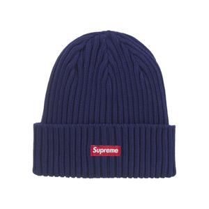 Headwear: Supreme Overdyed Beanie (SS25) Navy