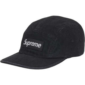 Supreme Denim Camp Cap (SS25) Black