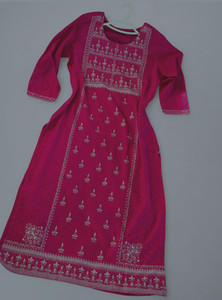 Aakriti Kurti - Hot Pink Inayat By AV