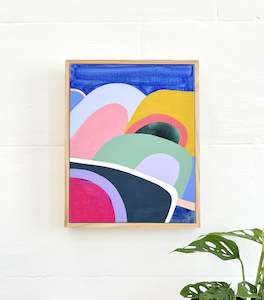 Inge Flinte: "Approaching The Perpendicular" - 35 x 28cm