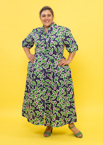 Tops: Artista Shirt Dress - FloraNova