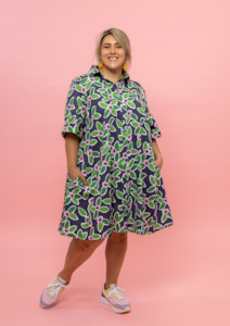 Tops: Jolie Shirt Dress - FloraNova