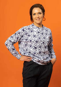 Tops: Sweater - Bloom Blue