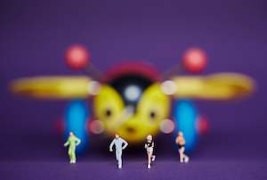 Art Prints: "Yep, I Would Run Too" Print