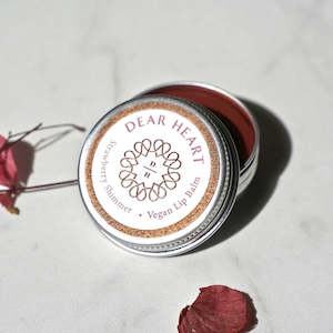 Dear Heart: Lip Balm Pot - Strawberry Shimmer