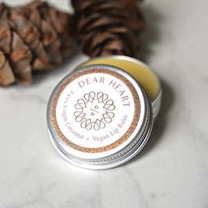 Dear Heart: Lip Balm Pot - Extra Virgin Coconut