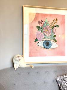 Fleur Woods Art: "Soul Garden" Print