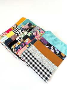 Gerty Brown: Fabric Zip Purse / Pencil Case - Assorted