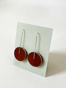 Matai Disc Earrings - Mint