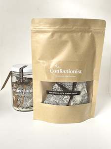 The Confectionist: Dark Chocolate Almond Toffee - Pouch, 200g