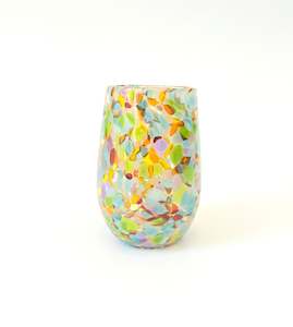Featured: Handblown Glass Tumbler - Water Lily