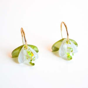 Hagen Co: Happy Hour Earrings - Sage