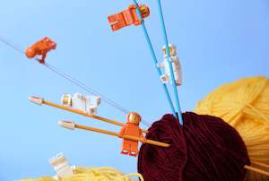 "Knitnastics" Print
