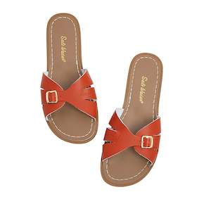 Sale: Saltwater "Classic" Slide Sandals - Paprika