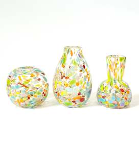 Handblown Glass Diffuser/Vase - Water Lily