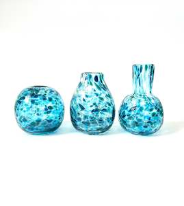 Handblown Glass Diffuser/Vase - Ocean Blue