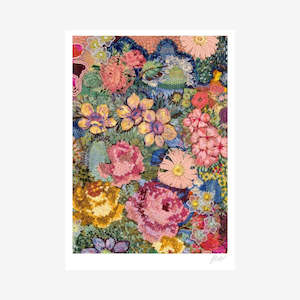 "Rivers and Roads" Print by Fleur Woods