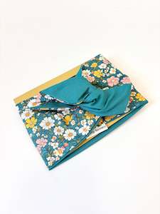 Girlband - Teal Floral Daisies / Teal