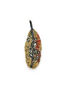 Tiny Pohutukawa Leaf (22037)