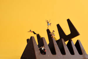 "Parkour for more" Print