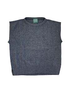 Clothing: Serene Possum Merino Vest - Charcoal
