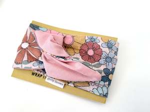 Gerty Brown: Girlband - Large Retro Floral / Pink