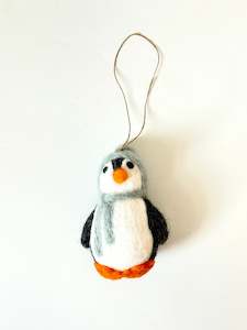 NEW Felted Penguin - Grey
