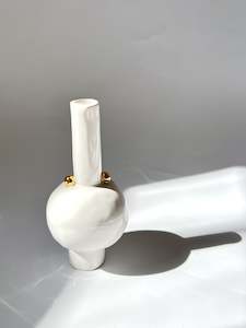 Formantics: "Oh Pretty One" Vase with Gold Balls