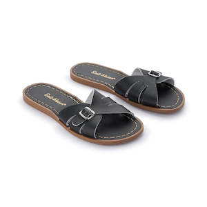 Saltwater "Classic" Slide Sandals - Black