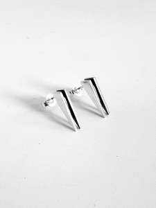 Jewellery: Triangle Stud Earrings