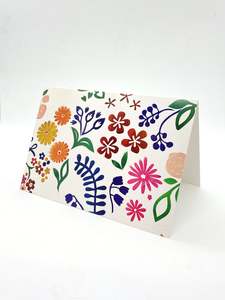 Card - Floral Composition