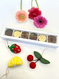 Products: Dessert Treats - 6 handmade dessert mini chocolate cups