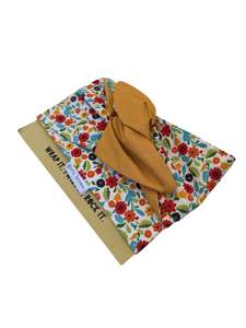 Girlband - Vivid Retro Flowers / Mustard