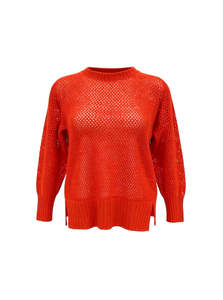 Clothing: Mandarin 'Lax' Jumper - Cotton/Merino blend
