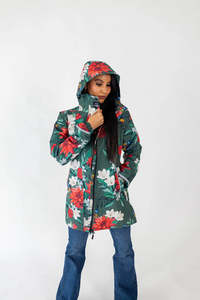 Clothing: Jardin Mesh-Lined Raincoat