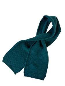 Dash Possum Merino Keyhole Scarf - Tasman
