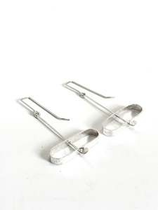 Wide Sideways Earrings