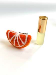 Store17: Orange Fruit Car Freshener Set - Grapefruit & Mint scent